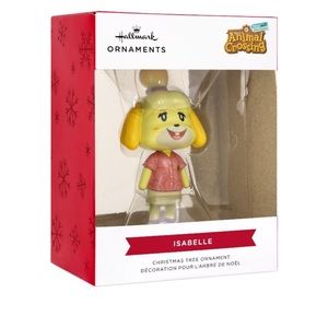 Hallmark Animal Crossing Isabelle Christmas Tree Ornament New in Box